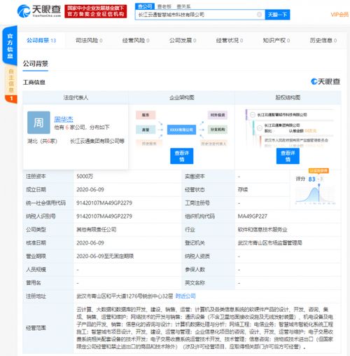 阿里與長(zhǎng)江云通聯(lián)手布局智慧城市，新公司注冊(cè)資本達(dá)5000萬